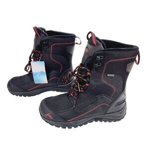 Rockmark Winter Snow Boots Men's Sz 7 Black Outdoor Warm Mid Calf Waterproof New